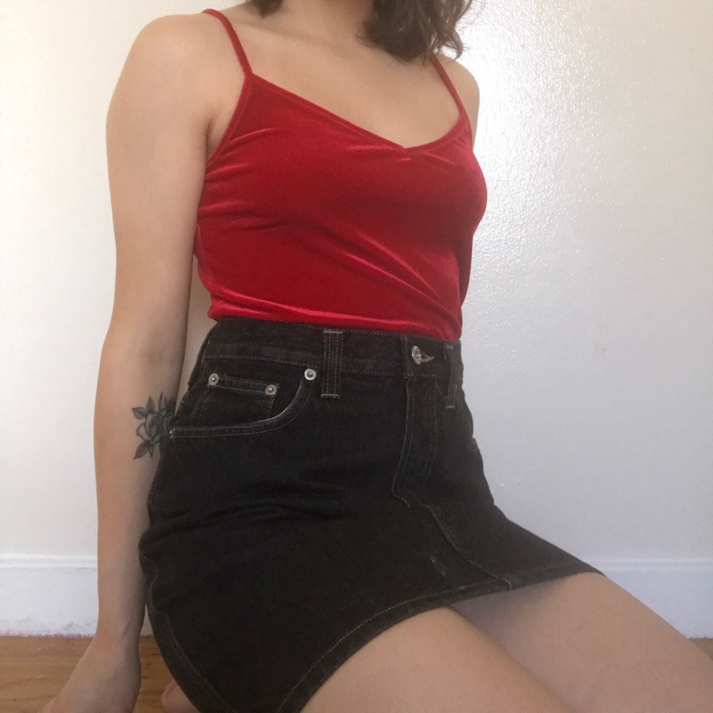 Black High Waist Dolce & Gabbana Skirt